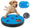 Ykall Large Dog Nail Scratch Board with Adjustable Speed & Treat Box – Sturdy Nail Filing Pad for Big Dogs, Includes 6 Suction Cups & 3 Sandpaper Pads, Safe & Effective for Nail Care & Scratching
