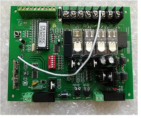 Schiebetorantrieb, 24VDC Swing Gate Opener Control Unit Motherboard Motor Controller Platine Karte for Solar 24VDC Swing Gate Motor Opener,für Hoftor(1 remote control kit)