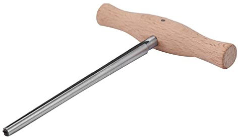 Violin Peg Hole Reamer, Guitar Tail Nail End Pin Hole Reamer 1:30 Taper with Wood Handle