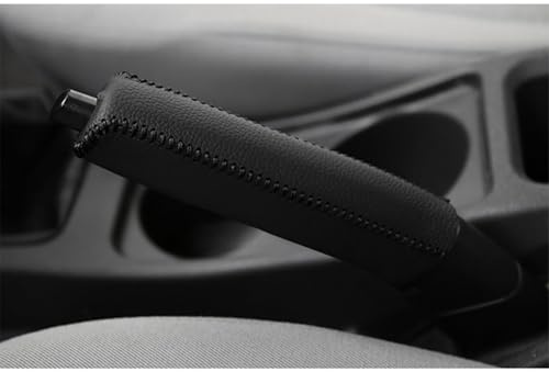 RVOYVRTLO Funda Freno de Mano Coche, para Ford Focus St Mk4 Focus Mk2 S Focus MK2 MK3 MK4 Coche Mano Freno Cubierta Protector Antideslizante Cubierta Freno Mano práctico y Conveniente,D