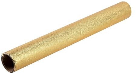 Baoblaze Cache-Pot en Aluminium Mat pour Fleurs, 9,1 m, Robuste, Polyvalent, pour Noël, Or