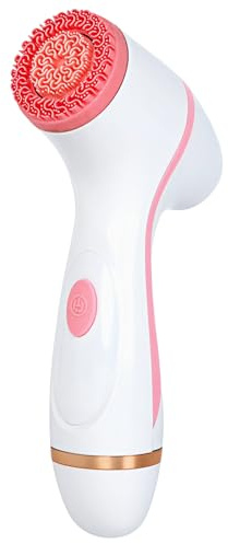 Chewtoyo Spazzola elettrica per il viso, pulizia ricaricabile, impermeabile IPX7, spazzola in silicone per la pulizia dei pori, modalità a doppia velocità, manico ergonomico incluso, 8,3 x 7,8 cm