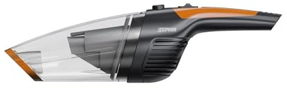 Zephir Aspiratutto Ricaricabile Wet & Dry, Aspira Solidi e Liquidi, Batteria 7,4V 2500mAh, Serbatoio Trasparente 320ml/20ml, Design Ergonomico, Accessori Inclusi