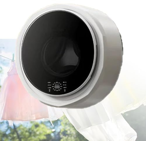 Ensemble lave-linge et sèche-linge portable avec séchage par condensation et élimination des taches à haute température pour camping-car et petits espaces