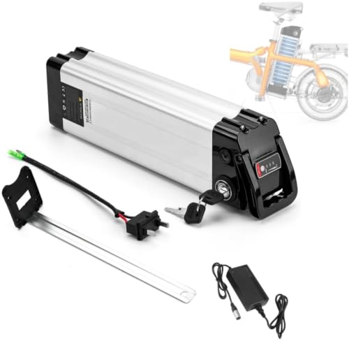 Batteria per Bici Elettrica Pieghevole Pedelec 36V (2 Pin, Ampere/ore, 15) | Batterie Ioni Litio Ebike Impermeabile Removibile