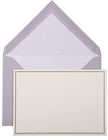 Lalo 32628L Karten Vergé de France 107x152 mm Mausgrau