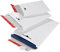 ColomPac CP012.05 ColomPac CP012.05 Versandtasche aus Vollpappe 260x345x30mm PK100 mit Selbstklebeverschluss, Knickschutz und umlaufenden Kantenschutz Variable Füllhöhe bis 30mm weiss