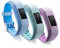 RuenTech Kinder-Ersatzarmband Kompatibel mit Garmin Vivofit Jr. 2, Kinder-Fitnessarmband, in Kinder-Größe, verstellbar, Gemustert, aus Silikon (3PACK- A)