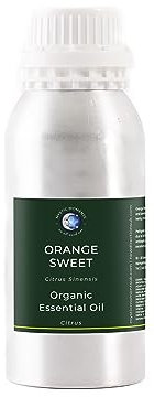 Mystic Moments olio essenziale di arancia dolce organico – 1 kg – 100% puro