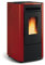 Stufa a pellet La Nordica Extraflame Ketty 7.3 kW Rivestita in acciaio verniciato, ventilazione forzata, focolare estraibile in ghisa