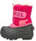 Sorel Snow Commander Waterproof, Stivali Invernali Unisex-Bimbi 0-24, Rosso, 24 EU