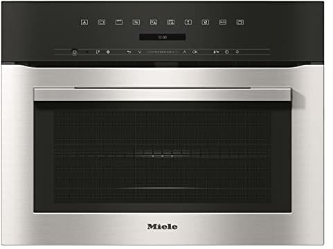 Miele 46L Built-in Touch Control Combination Microwave Oven - Clean Steel