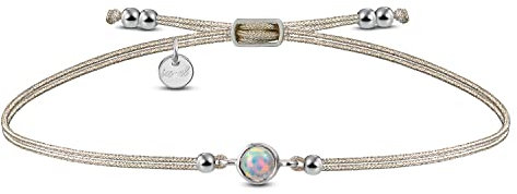 Kleiner Opal Armband 925 Sterling Silber Geschenk
