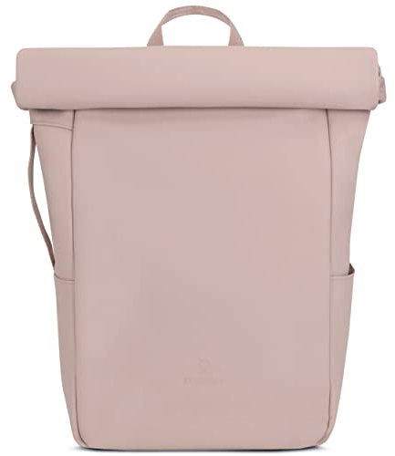 Johnny Urban Rucksack Damen Rosa - Henry - Rolltop Backpack mit Laptopfach für Uni Business Arbeit - 15L - Wasserabweisend