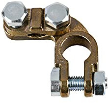 Lampa 69903 Morsetto Batteria Pesante, Fissaggio Cavo a Piastrina - Max Cavo Ø 70 mm² - Polo Negativo