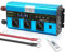 Yinleader Wechselrichter 2600W / 5200W Reiner Sinus-Spannungswandler 12V 230V mit DREI AC Steckdosen und 4 USB LCD