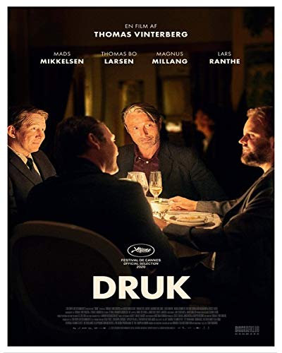 Druk Mads Mikkelsen Poster 30 x 40 cm