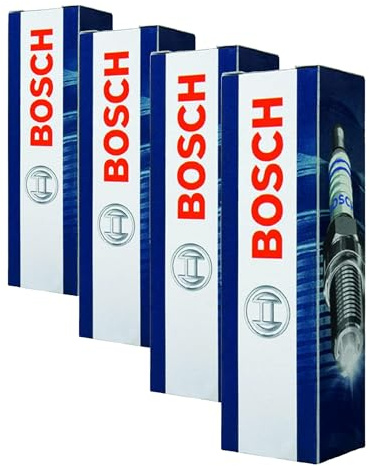 Bosch FR5KPP332S - Bougies d'Allumage Double Platinum, Paquet de 4