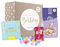 Happy Birthday Box vegan | Veganes Geburtstagsgeschenk mit Gummibärchen und Konfetti | Geschenk für Veganer | Geschenk zum Geburtstag | Geburtstagskarte und vegane Süßigkeiten