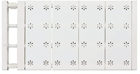 Naroote Schrank-Spannregal ohne Bohren Teleskopregal Einlegeböden Kleider Schrank Klemmregal Schrank Küche,Teleskopierbarer Spannregal-Trenner, Abriebfest, Robust (50-80 cm / 19,7-31,5 Zoll Länge)