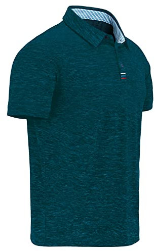 geeksport Poloshirt Herren Business Kurzarm Golf Tennis Freizeit Sport Tshirts Polo Männer Sommer Schwarz Blau Grau M-3XL