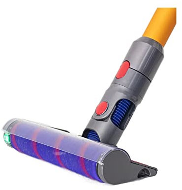 YAXRO Soft Roller Slim Bürstenkopf kompatibel mit Dyson V11/V10/V8/V7 mit Laserlicht-Staubsaugerzubehör