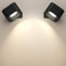 FOMYHEARD 2 Stücke Wandleuchte Innen, LED Wandlampe mit USB-Ladeanschluss 3 Farbmodi 3 Helligkeitsstufen, 360° Drehung Magnetisch Wandleuchte mit Dimmbar für Wohnzimmer Schlafzimmer Treppenhaus Flur…