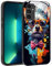 YUXING Cover per Samsung Galaxy A54 5G - Abstact Art Geometry Pattern Antigraffio Vetro Back Cover, Custodia Antiurto Antiscivolo Sottile (Dog)