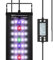 SEAOURA Programmable LED Aquarium Light with LCD Monitor, 24/7 Cycle Fish Tank Lights for Plants, Temperature Alarm, Memory Function, WRBG DIY Color, IP68 Waterproof, for Planted Tank(61-76cm)