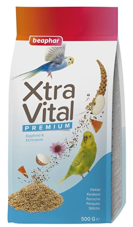 Beaphar - XtraVital Sittiche - All-in-One Premium Nahrung Für Sittiche - 500 g