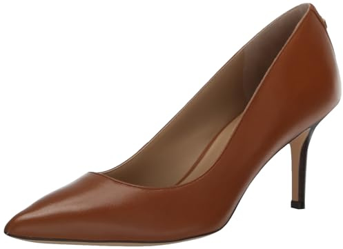 Lauren Ralph Lauren Women's Lanette Pump, Deep Saddle Tan, 8