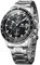 OLEVS Herrenuhren Business Kleid Quarz Multifunktions Chronograph Schwarze Zifferblatt Edelstahl Kalender wasserdichte leuchtende Uhren Männer