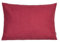 beties Farbton-Serie Kissenbezug ca. 25x35 cm Premium Uni kleine Kissenhülle aus deutschem Unternehmen, Chenille-Haptik in Raumausstatter Qualität - Himbeer-rot