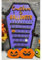 2025 Calendar Uk Countdown Halloween Coffin Calendar Halloween Shaped Countdown Calendar Cutting Three Decoration Bat DIY Halloween Countdown Calendar Wall Calendar Daily (Purple, 30X19CM)