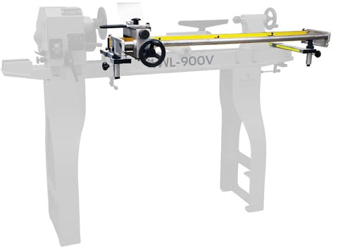 BAMATO Drechselmaschine WL-900V (230V) | 550W Leistung | Stufenlos 500-2000 min-1 | Werkstück max. 900mm | M33-Gewinde | Drehbank Drehtischmaschine (Kopiereinrichtung WL900CD (Ohne WL-900V))