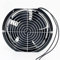 RWSXY Ventilatore di Ventilazione con Cuscinetti a Sfera, Ventola di Scarico assiale con Interruttore e Presa, Ventola di Scarico a Parete, Diametro 172 mm, Ventola di Raffreddamento, Nera, ventol