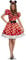 Disguise 58791F Disney Red Minnie Mouse Classic Costume, Extra Large (18-20), XL (18-20)
