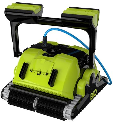 Dolphin Bio Suction Automatischer Poolreiniger Poolroboter mit Kabel - Boden, Wasserlinie und Wandreinigung, Eingelassene Pools bis zu 15 m, Wasserpflege