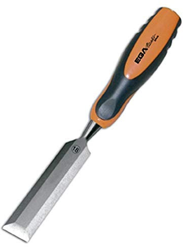 EGA Master 67170 – Stechbeitel 8 mm titacrom Bimat. Griff orange/schwarz