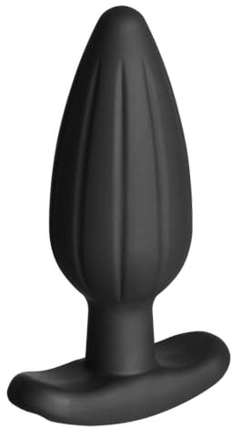 ElectraStim Electrosex - Silikon Noir Rocker Anal Plug - Groβ - 14.2 cm Einführbare Länge, 1 Stück