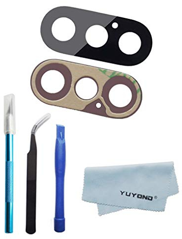 YUYOND Sostituzione originale dell'obiettivo di vetro della fotocamera OEM per iPhone X (solo vetro senza cornice dell'anello) Strumenti