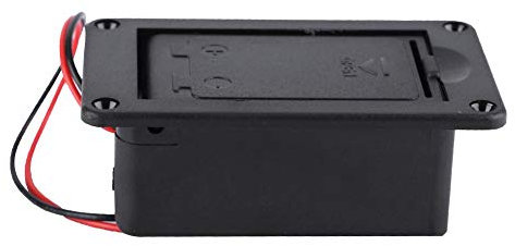 Drfeify 9V Battery Holder Case Box Cover for Guitar Pickup Accessory
