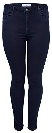 ONLY Carmakoma NOS Women's Caraugusta Hw Skinny Jeans Bb Dbd Noos Skinny Jeans Not Applicable, Blue (Dark Blue Denim Dark Blue Denim), 44 /L30 (Manufacturer Size: 44)