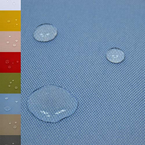 MAGAM-Stoffe Malte Outdoor Stoff Planenstoff Zeltstoff Reißfest Wasserdicht Meterware 50cm (11. Blau)