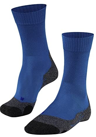 FALKE Herren Wandersocken TK2 Explore Cool M SO Lyocell Funktionsmaterial antiblasen dick 1 Paar, Blau (Galaxy Blue 6416), 39-41