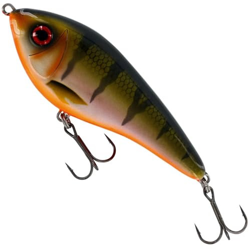 Westin Swim Glidebait 15cm 107g - Suspender Jerkbait, Farbe:Bling Perch