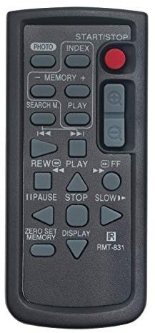 RMT-831 Replace Remote Control - VINABTY rmt-831 Remote Replacement for Sony RMT831 DCR-HC1000 DCR-HC36 DCR-HC46 DCR-HC96 DCR-HC94 Handycam Camcorder Remote Control