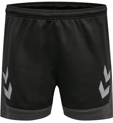 hummel hmlLEAD Poly Short Damen F9001 schwarz, 2XL Damen