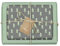 dabelino Geschenkpapier Weihnachten Tannenbaum mit Schnee: 4x Bögen + 4x Anhänger Set (Kinder, Erwachsene, umweltfreundlich, öko, grün, schwarz, modern) | doppelseitiges Weihnachtsgeschenkpapier