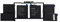 Duotipa Batteria di ricambio A1820 compatibile con MacBook Pro 15 A1707 Late 2016 Mid 2017 EMC 3162 3072 MLH32LL/A MLH32B/A batteria con attrezzi